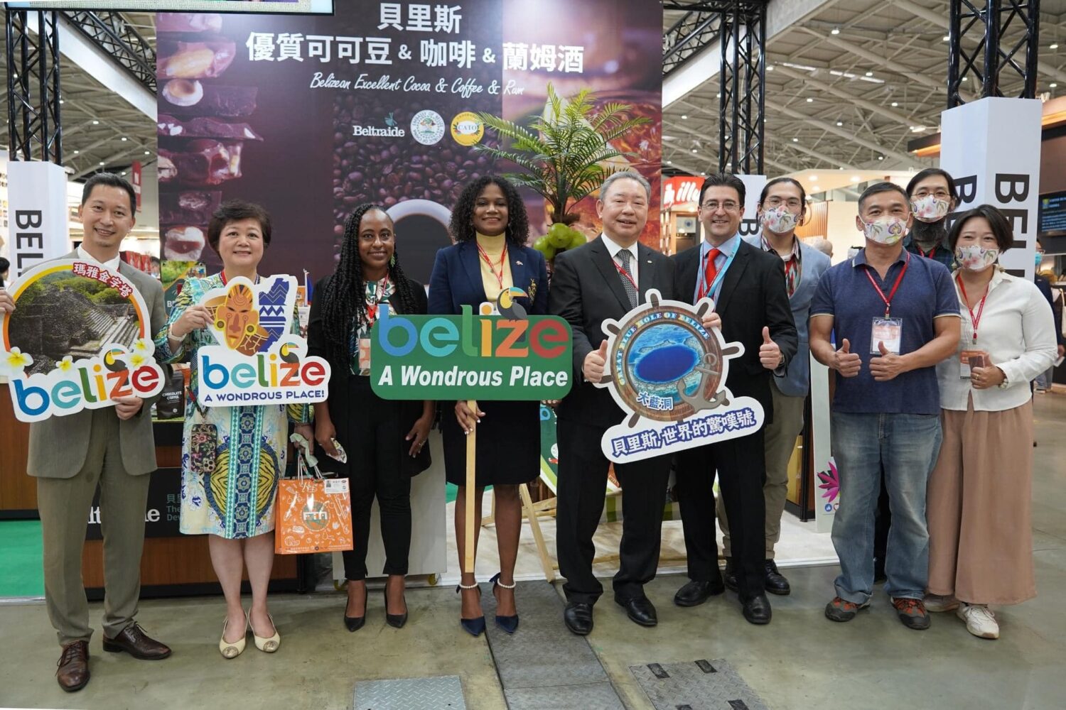 Belize participates in the Taiwan International Coffee, Tea and Wine Show 2022