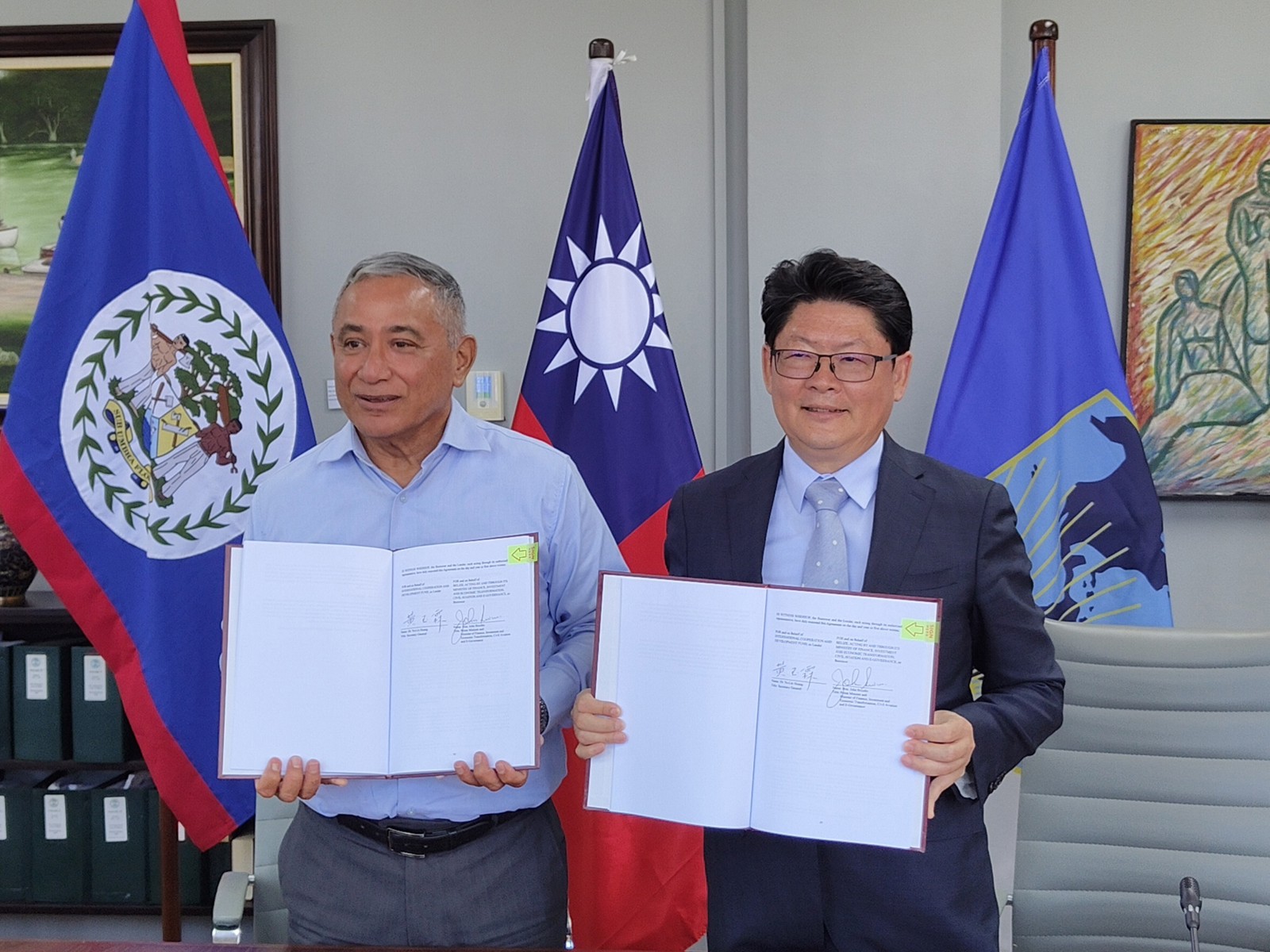 Taiwan signs employment cooperation agreement with Belize